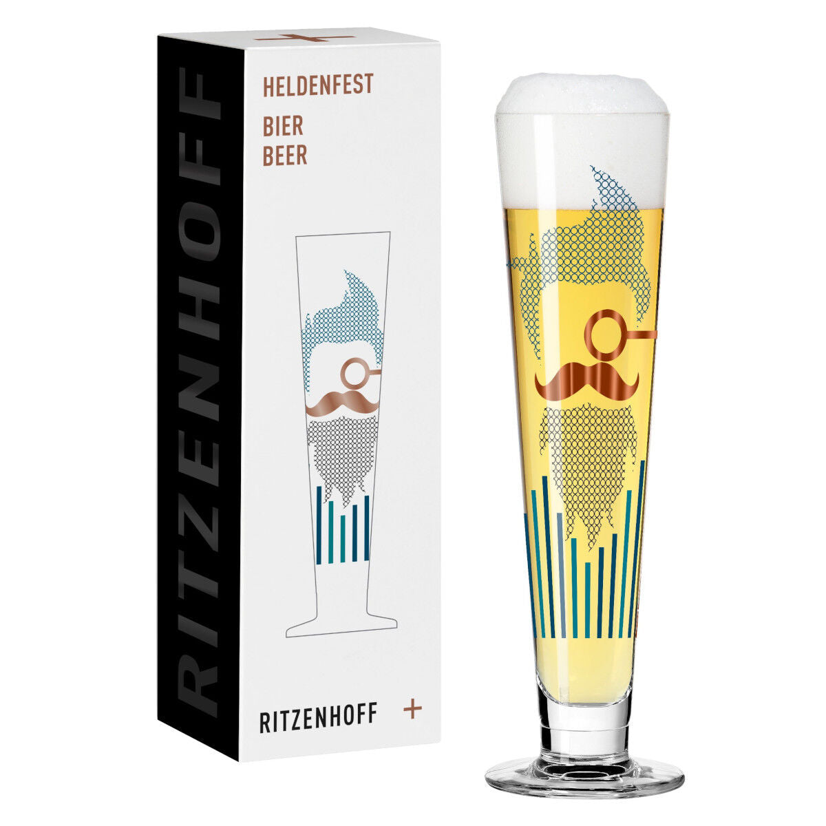 Ritzenhoff 1011010 Bierglas #10 HELDENFEST Christine Kordes 2022