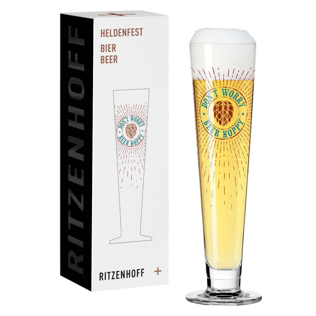 Ritzenhoff 1011012 Bierglas #12 HELDENFEST Rebecca Buss 2022