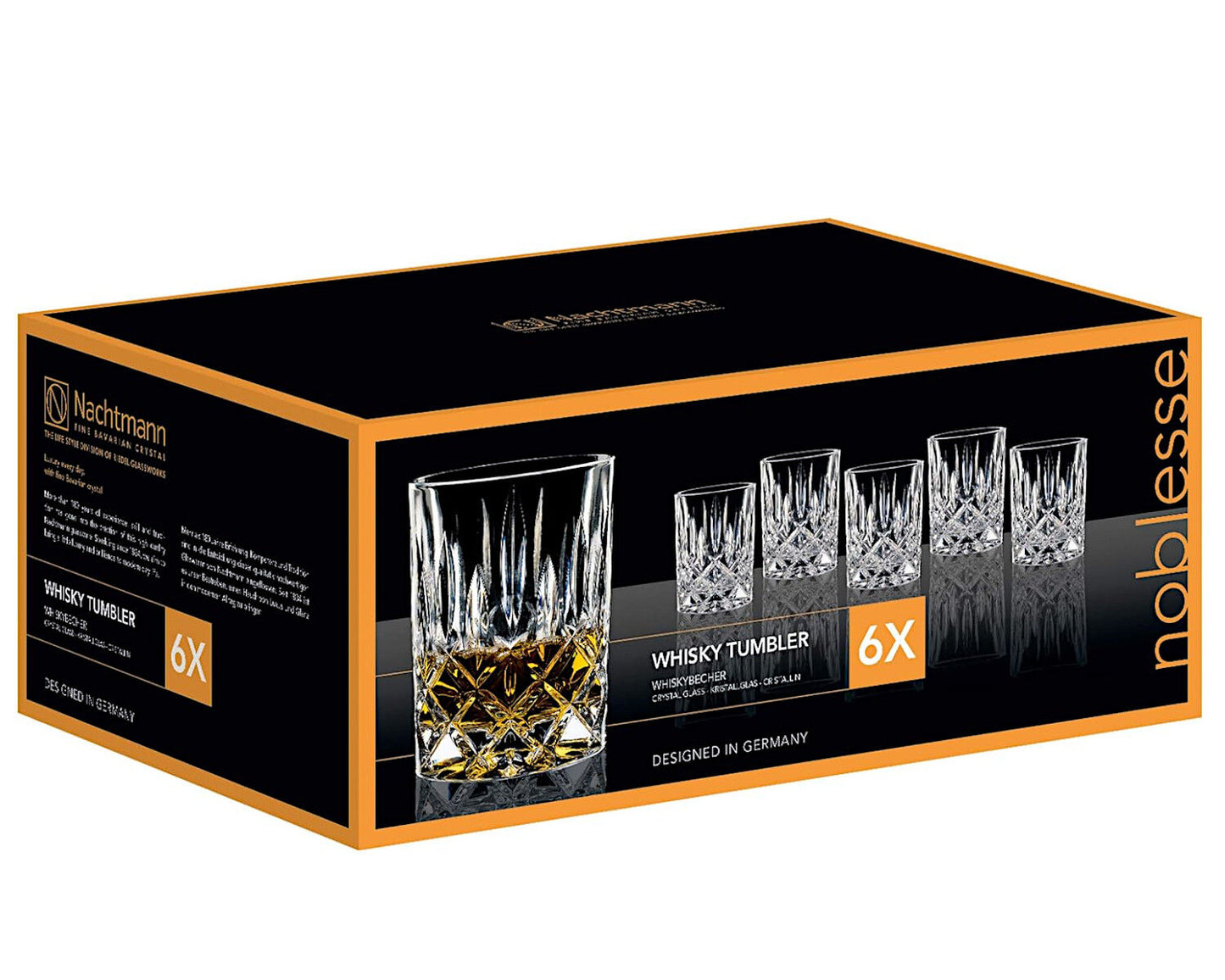 NACHTMANN 101417 NOBLESSE Whisky Tumbler 6er Set – Bild 3