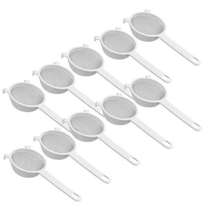 10er SET METALTEX Kunststoffsieb fein, 7 cm / Sieb