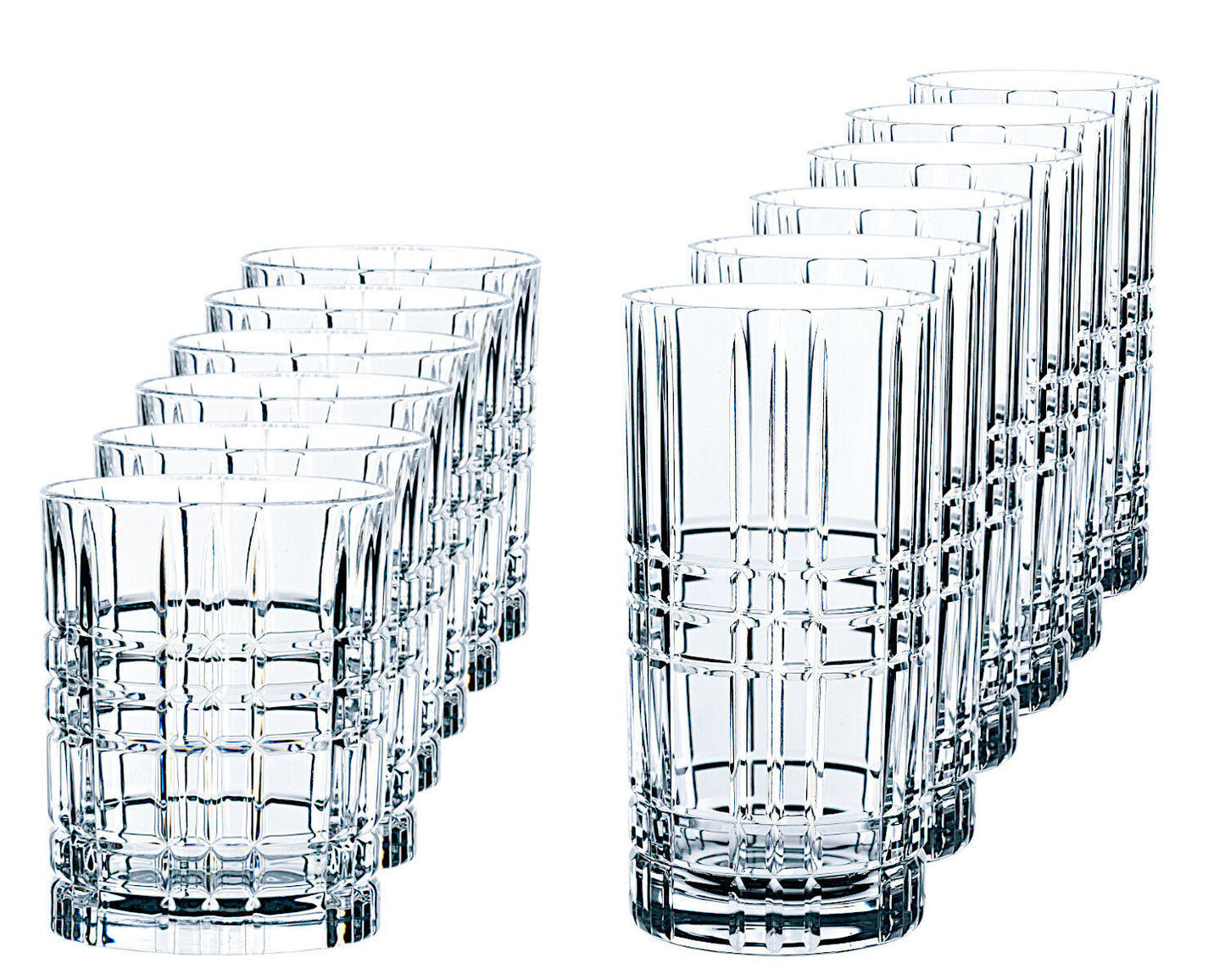 NACHTMANN 101754 HIGHLAND Square Becher Set 12-tlg.