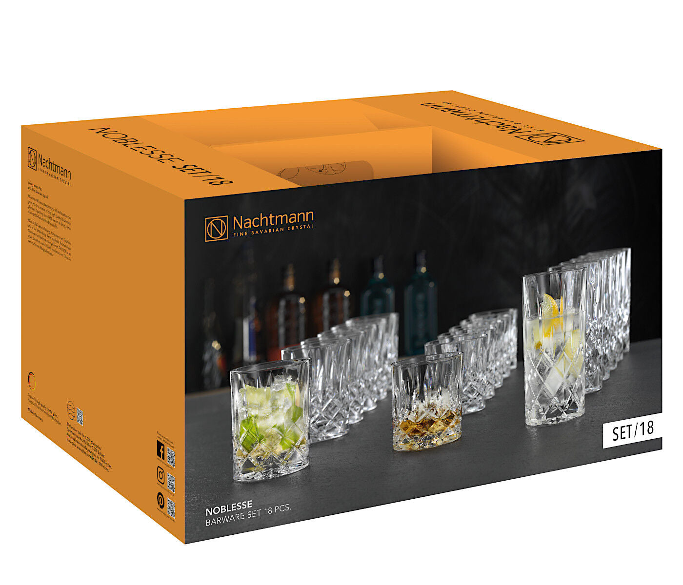NACHTMANN 101764 NOBLESSE Becher Set 18-tlg – Bild 6