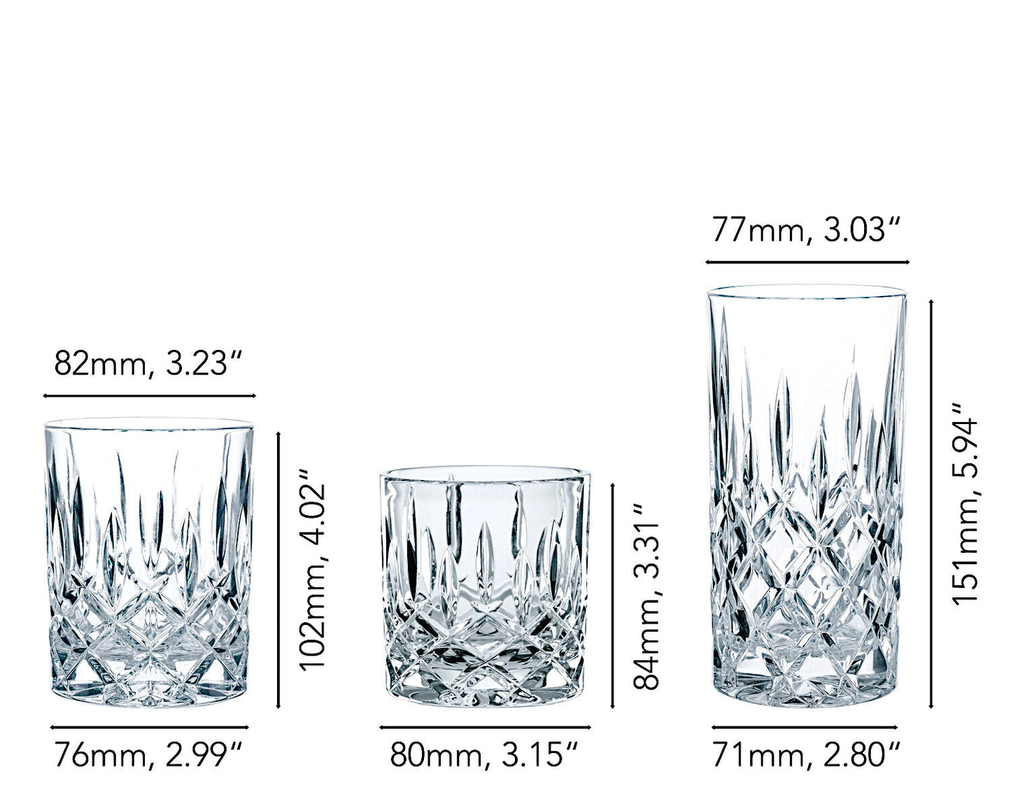 NACHTMANN 101764 NOBLESSE Becher Set 18-tlg – Bild 2