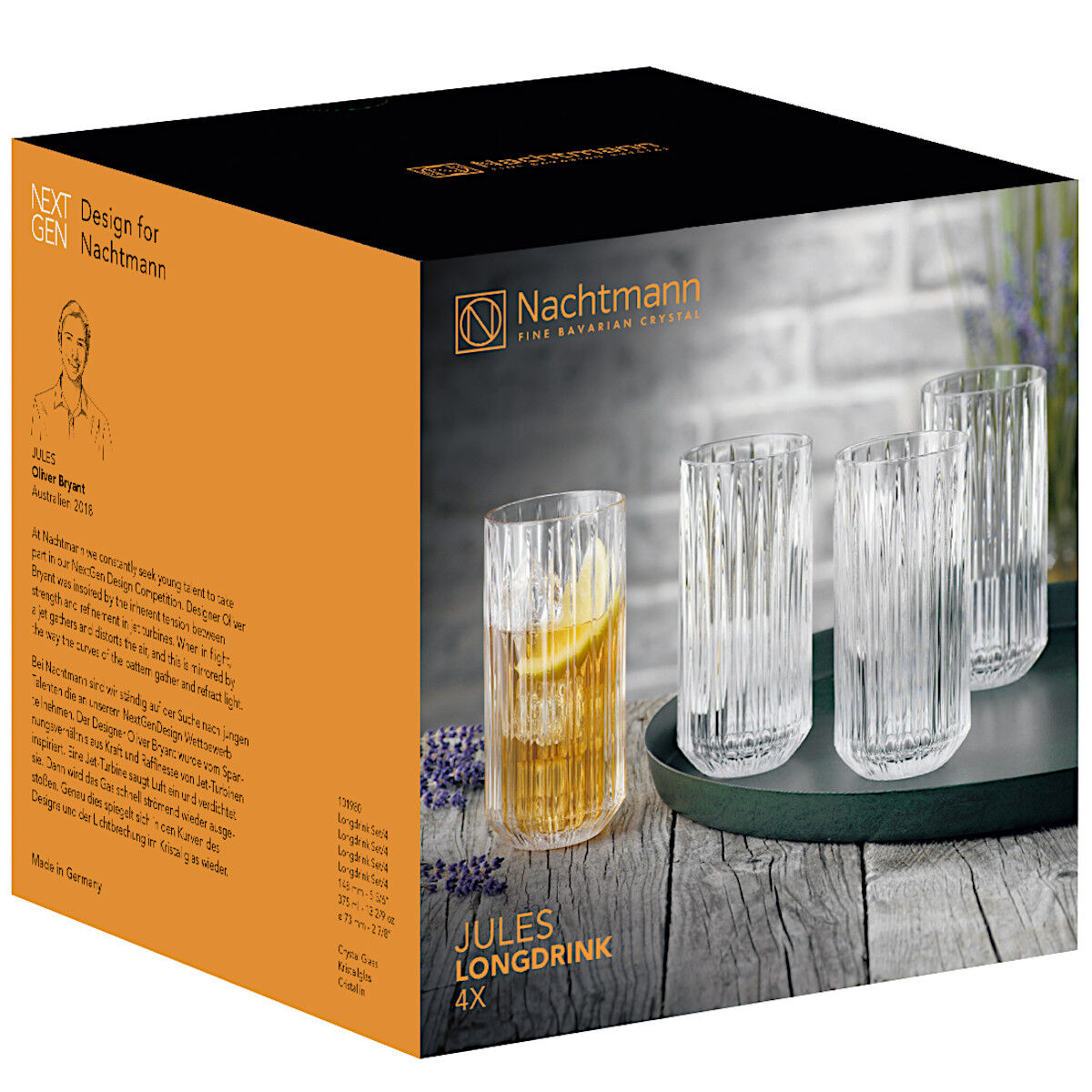 NACHTMANN 101980 JULES Longdrinkglas 4er Set – Bild 4