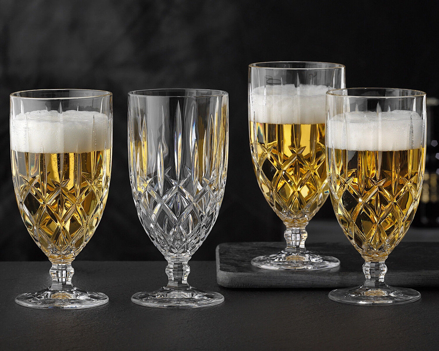 NACHTMANN 102556 NOBLESSE Bierglas, Eisteeglas 4er Set – Bild 6
