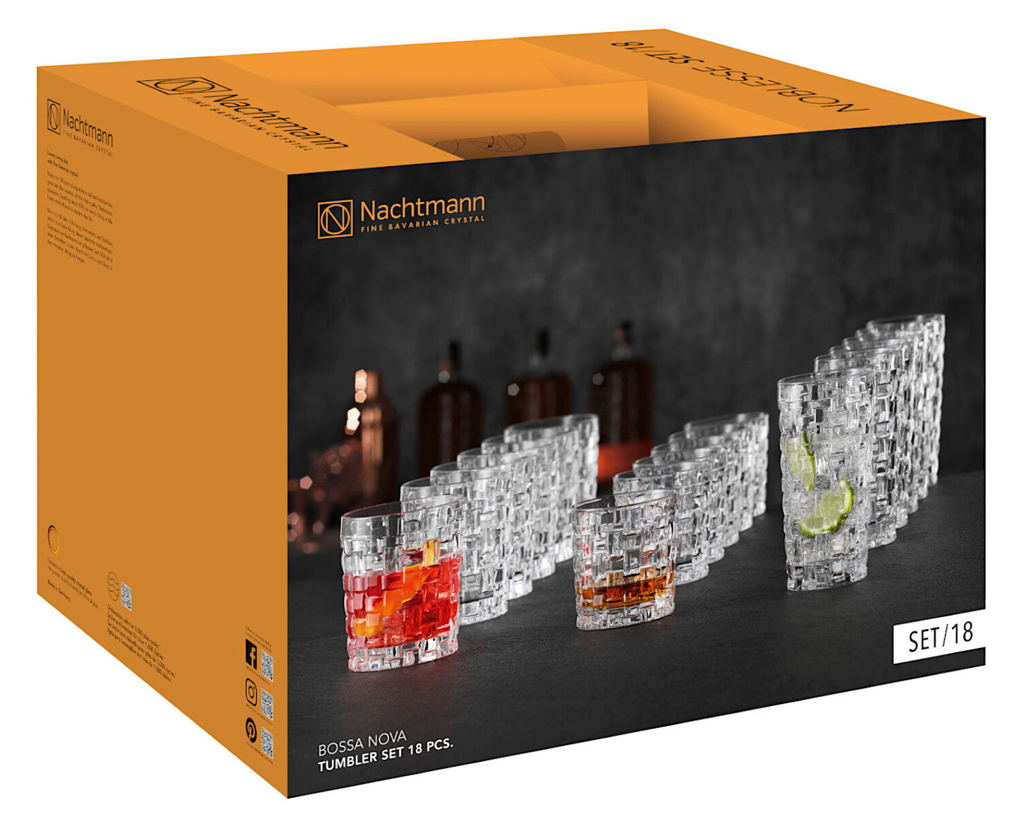 NACHTMANN 103000 BOSSA NOVA Becher Set 18-tlg – Bild 8