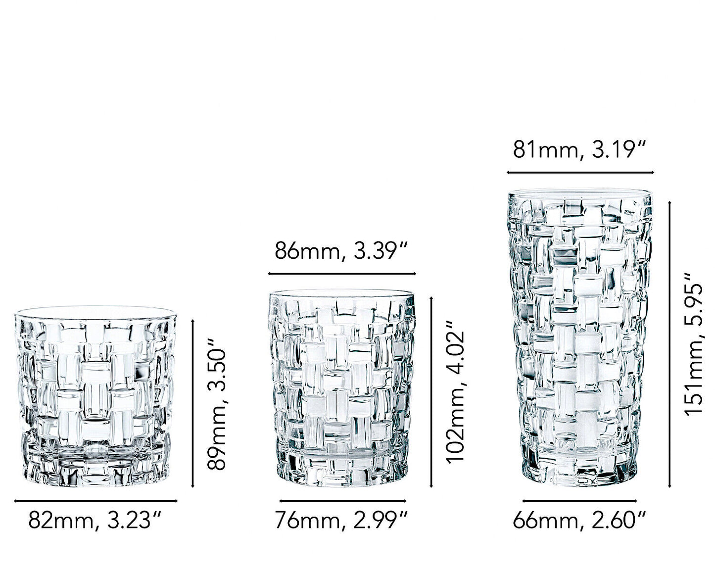 NACHTMANN 103000 BOSSA NOVA Becher Set 18-tlg – Bild 2