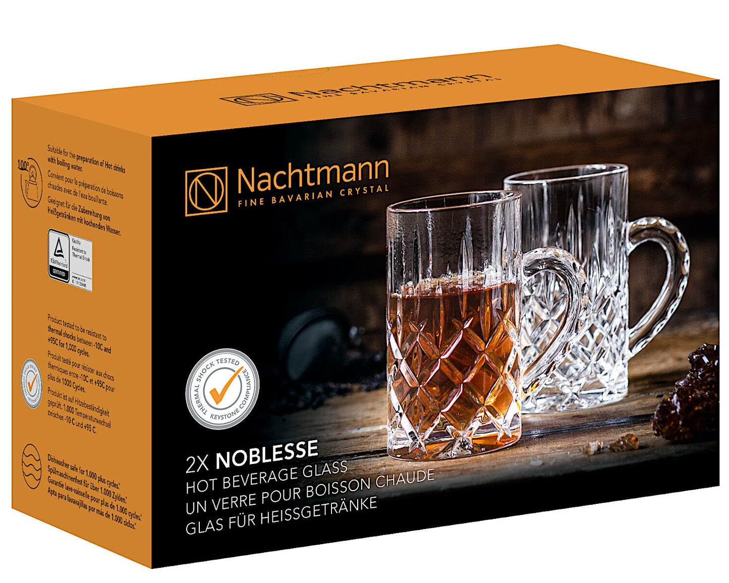 NACHTMANN 103767 NOBLESSE Glas für Heißgetränke 2er Set – Bild 6
