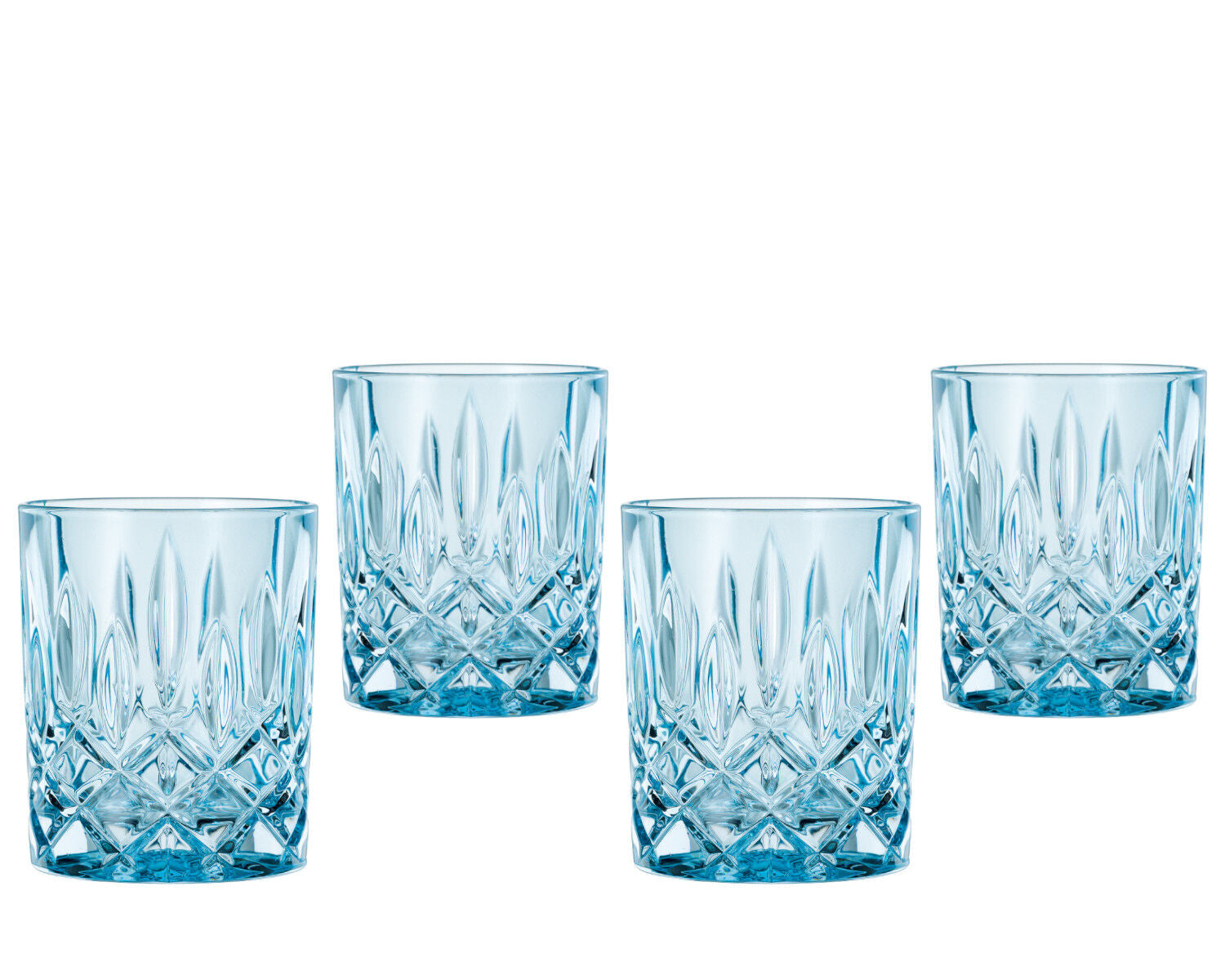 NACHTMANN 104193 NOBLESSE Whisky Tumbler AQUA 4er Set