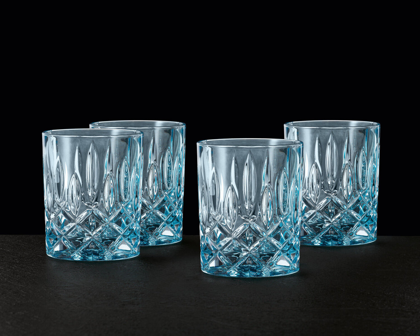 NACHTMANN 104193 NOBLESSE Whisky Tumbler AQUA 4er Set – Bild 5