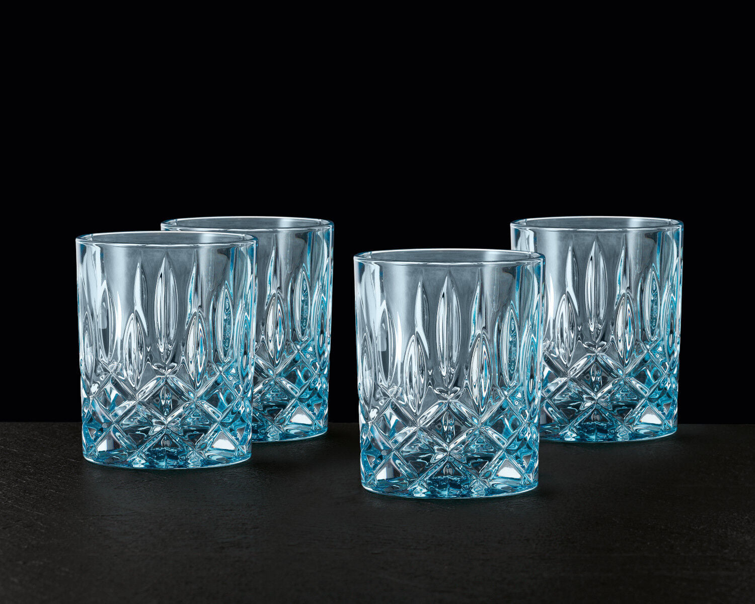 NACHTMANN 104193 NOBLESSE Whisky Tumbler AQUA 4er Set – Bild 5