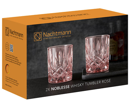 NACHTMANN 104240 NOBLESSE Whisky Tumbler ROSÉ 2er Set – Bild 4