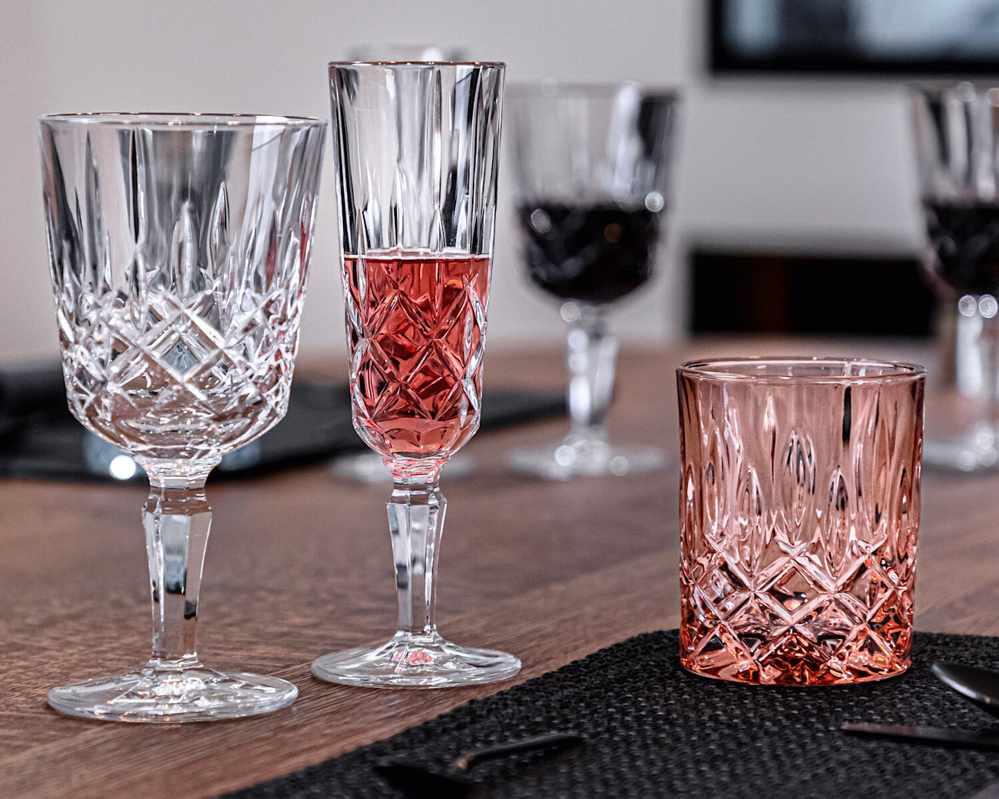 NACHTMANN 104240 NOBLESSE Whisky Tumbler ROSÉ 2er Set – Bild 5