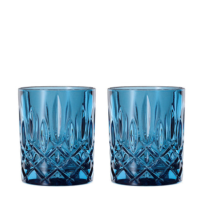 NACHTMANN 104243 NOBLESSE Whisky Tumbler VINTAGE BLUE 2er Set