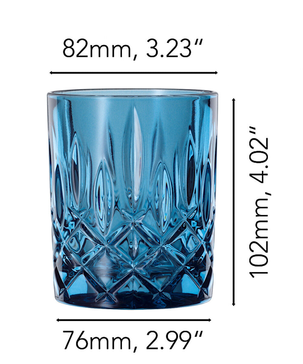 NACHTMANN 104243 NOBLESSE Whisky Tumbler VINTAGE BLUE 2er Set – Bild 2