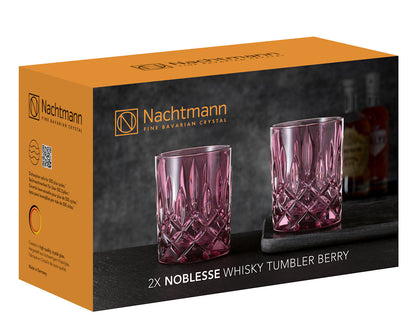 NACHTMANN 104244 NOBLESSE Whisky Tumbler BERRY 2er Set – Bild 4