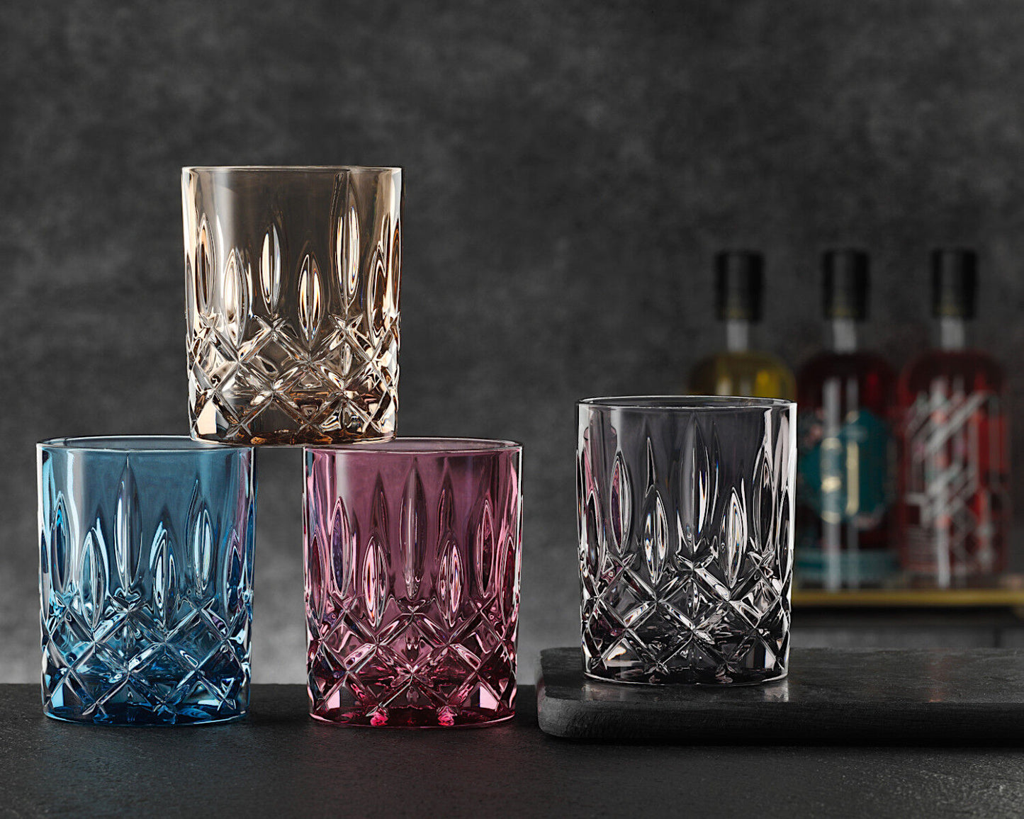 NACHTMANN 104246 NOBLESSE Whisky Tumbler TOBACCO 2er Set – Bild 7