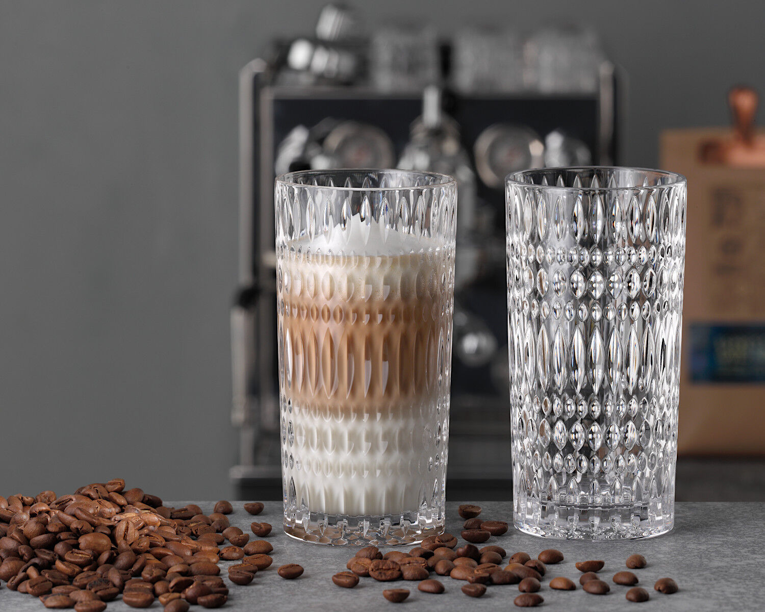 NACHTMANN 104903 ETHNO BARISTA Latte Macchiato Glas 2er Set – Bild 5