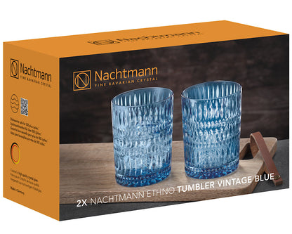 NACHTMANN 105389 ETHNO Tumbler VINTAGE BLAU 2er Set – Bild 4