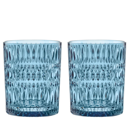 NACHTMANN 105389 ETHNO Tumbler VINTAGE BLAU 2er Set