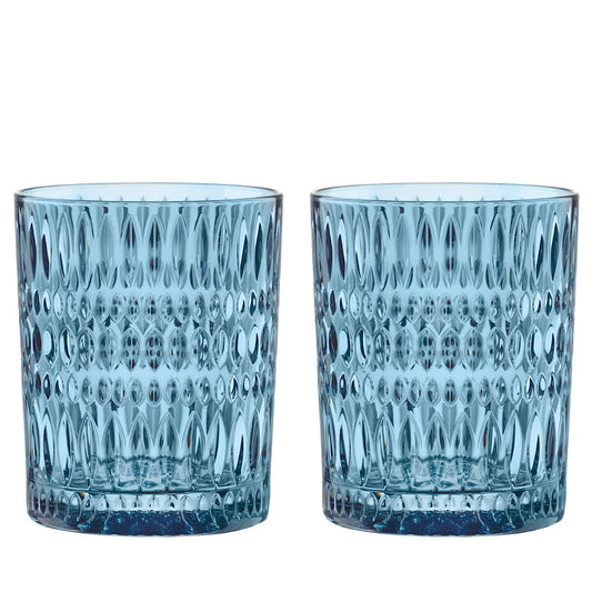NACHTMANN 105389 ETHNO Tumbler VINTAGE BLAU 2er Set