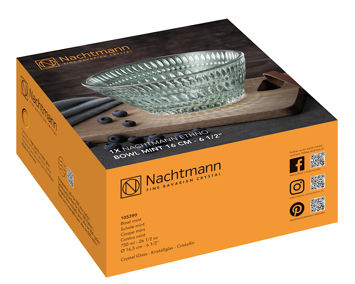 NACHTMANN 105390 ETHNO Schale 16,5 cm MINT – Bild 3