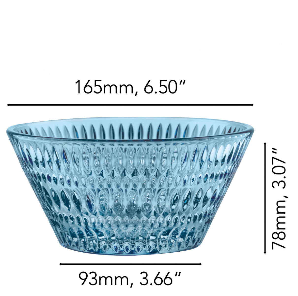 NACHTMANN 105391 ETHNO Schale 16,5 cm VINTAGE BLAU – Bild 2