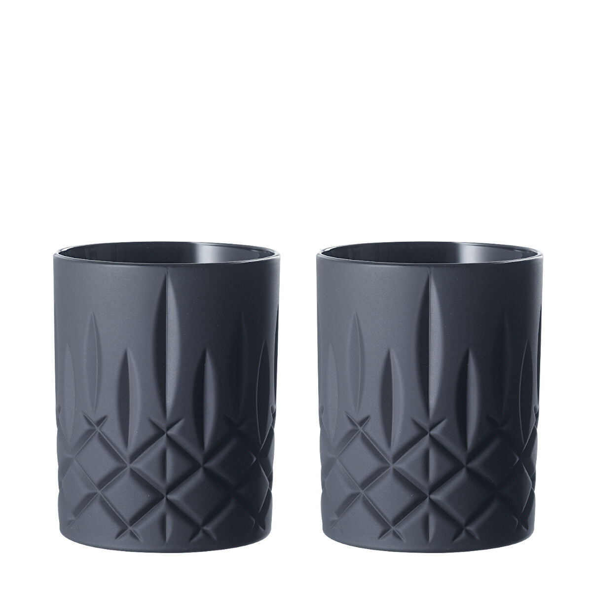 NACHTMANN 105394 NOBLESSE Whisky Tumbler SCHWARZ 2er Set