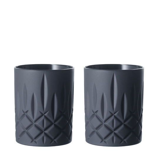 NACHTMANN 105394 NOBLESSE Whisky Tumbler SCHWARZ 2er Set