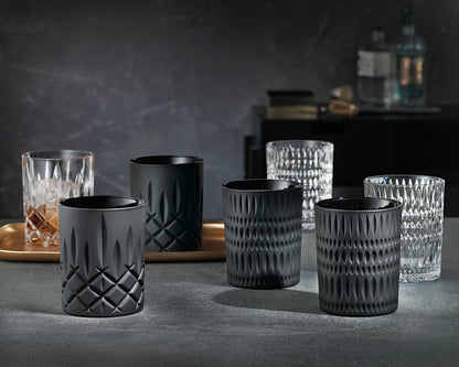 NACHTMANN 105394 NOBLESSE Whisky Tumbler SCHWARZ 2er Set – Bild 7
