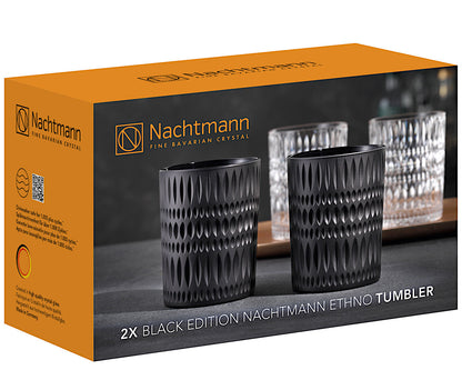 NACHTMANN 105395 ETHNO Tumbler SCHWARZ 2er Set – Bild 4