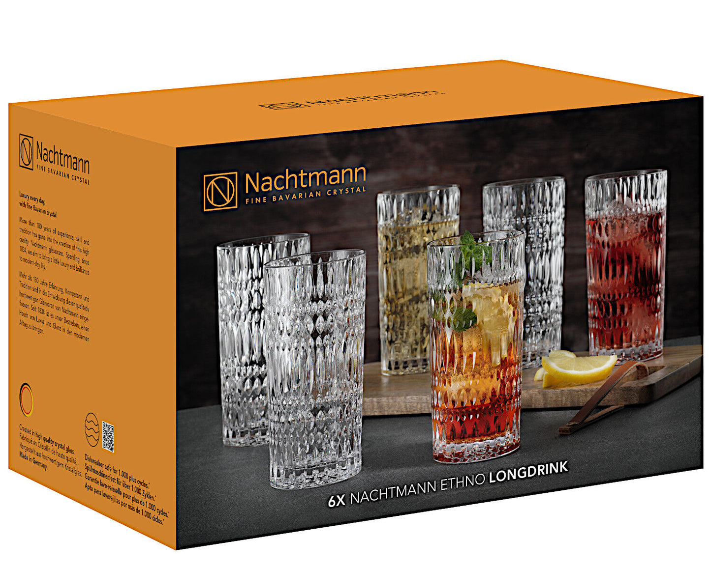 NACHTMANN 105398 ETHNO Longdrinkglas 6er Set – Bild 7