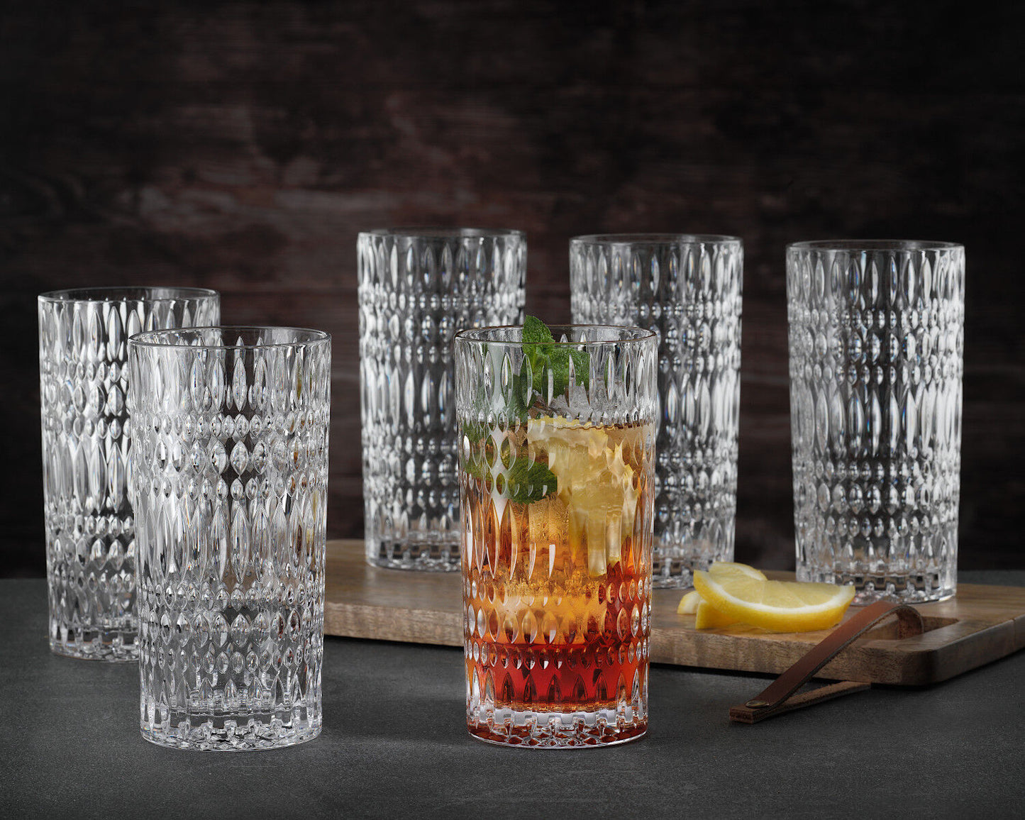 NACHTMANN 105398 ETHNO Longdrinkglas 6er Set – Bild 4