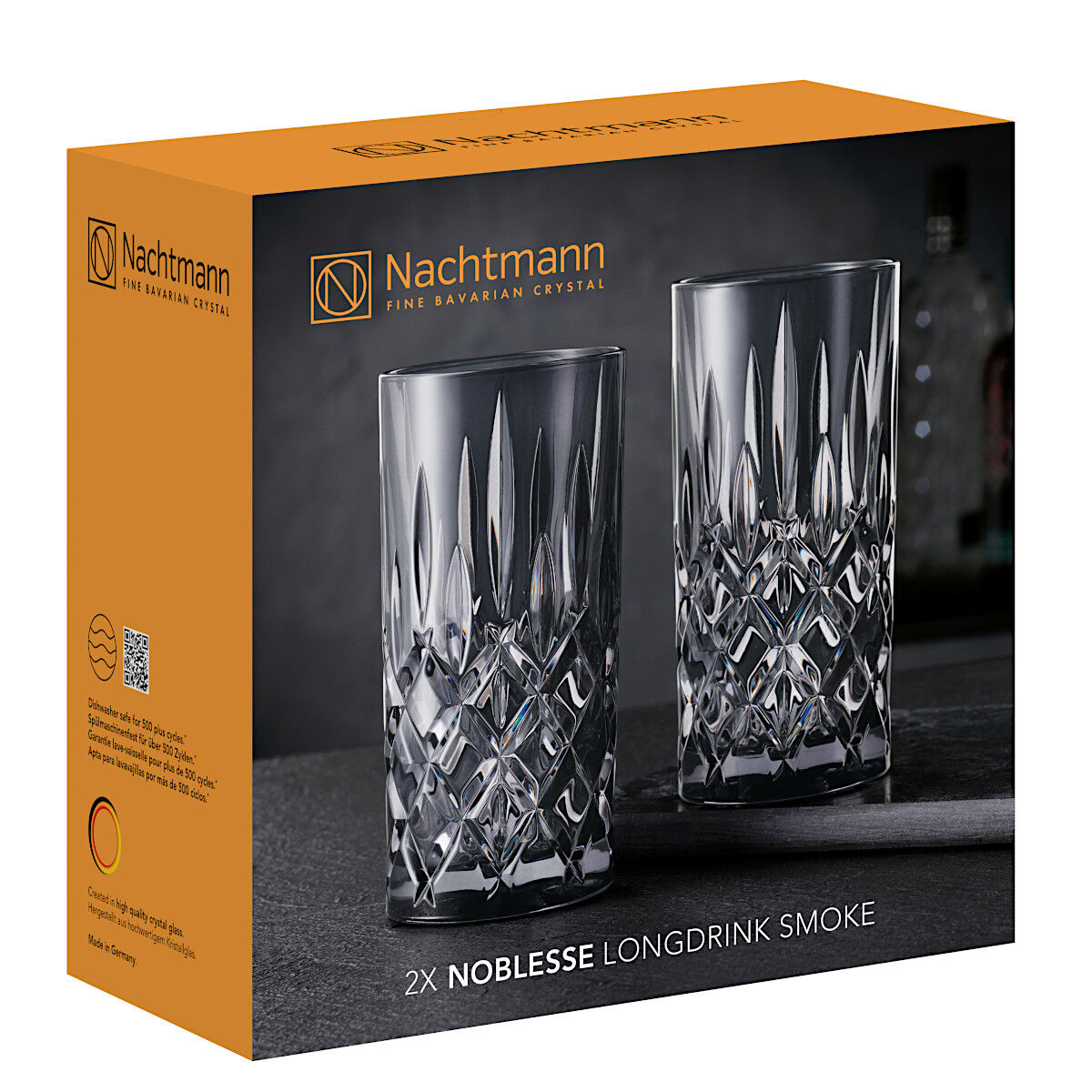 NACHTMANN 105443 NOBLESSE Longdrinkglas SMOKE 2er Set – Bild 4