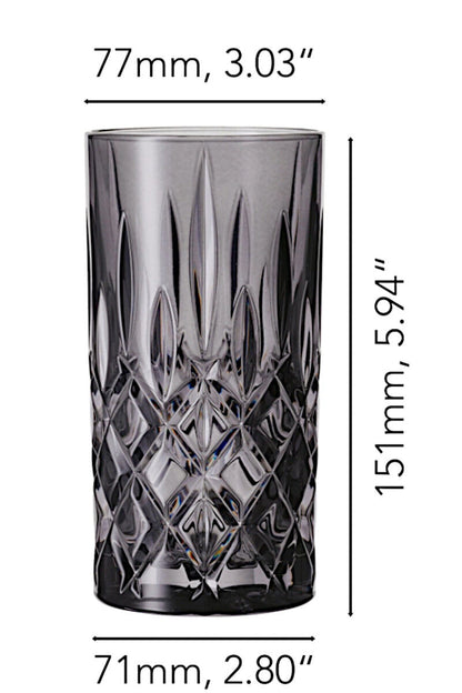 NACHTMANN 105443 NOBLESSE Longdrinkglas SMOKE 2er Set – Bild 2