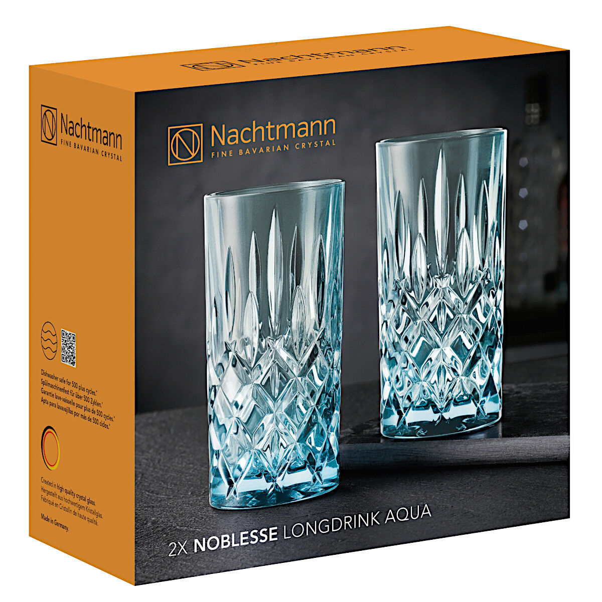 NACHTMANN 105710 NOBLESSE Longdrinkglas AQUA 2er Set – Bild 4