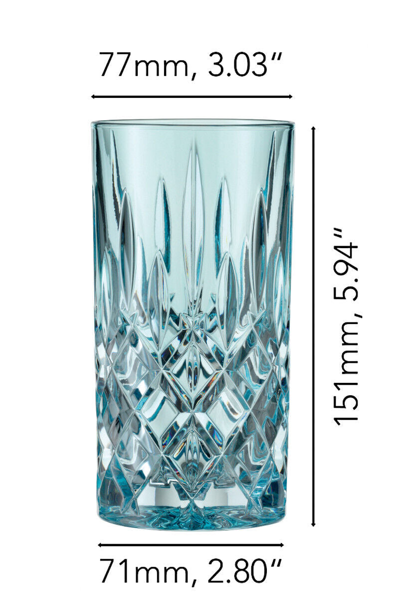 NACHTMANN 105710 NOBLESSE Longdrinkglas AQUA 2er Set – Bild 2