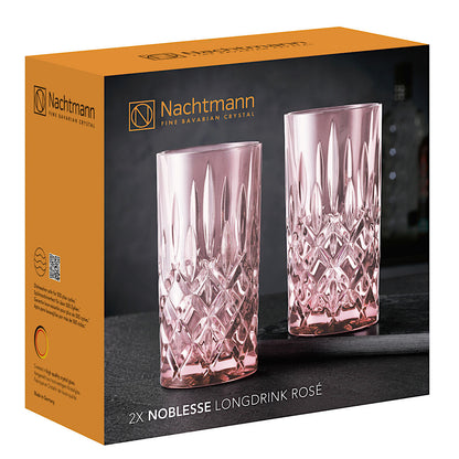 NACHTMANN 105711 NOBLESSE Longdrinkglas ROSÉ 2er Set – Bild 4