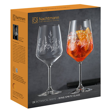 NACHTMANN 105722 TATTOO BOTANICAL WHITE Spritz/Wein Glas 2er Set – Bild 3