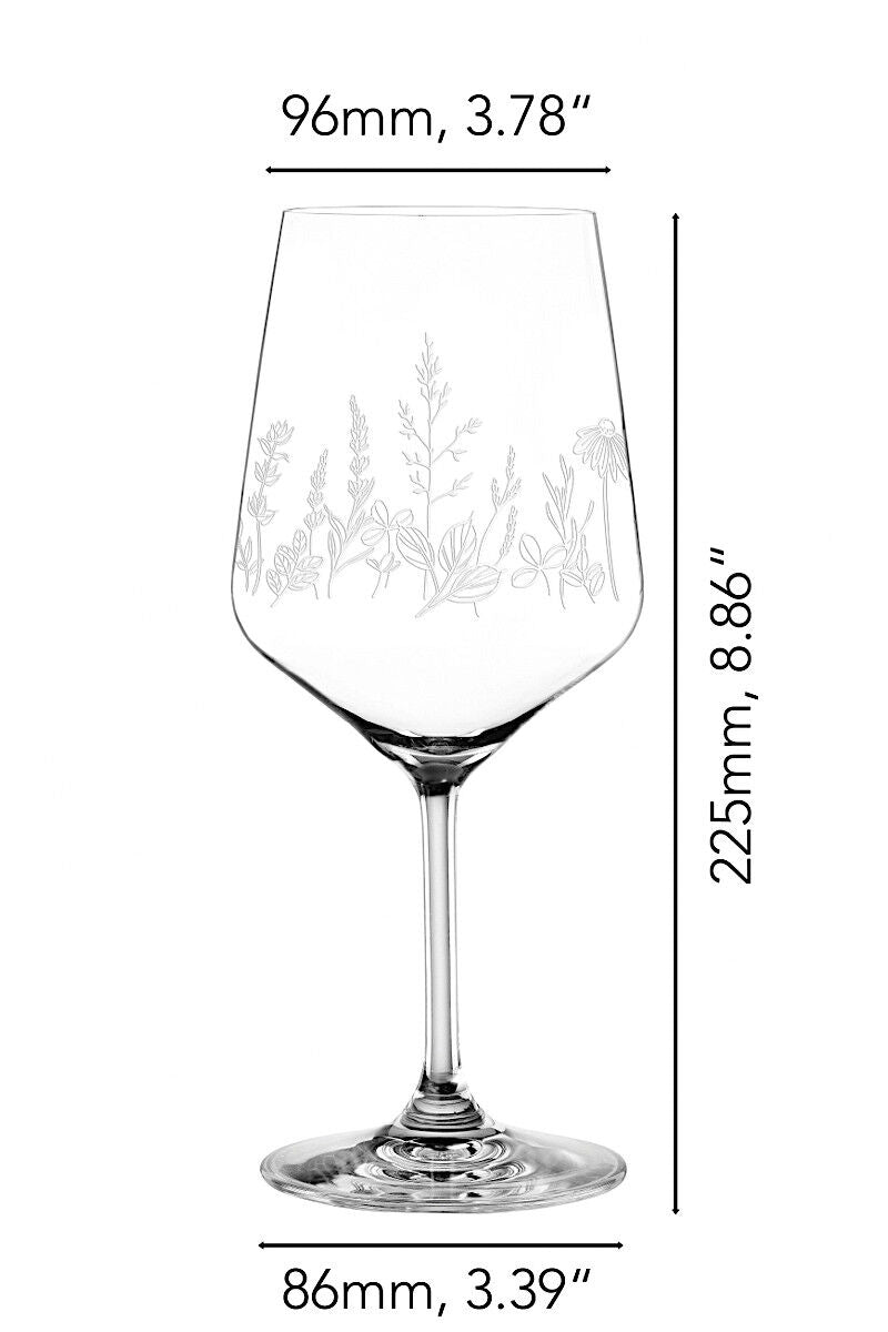 NACHTMANN 105722 TATTOO BOTANICAL WHITE Spritz/Wein Glas 2er Set – Bild 2