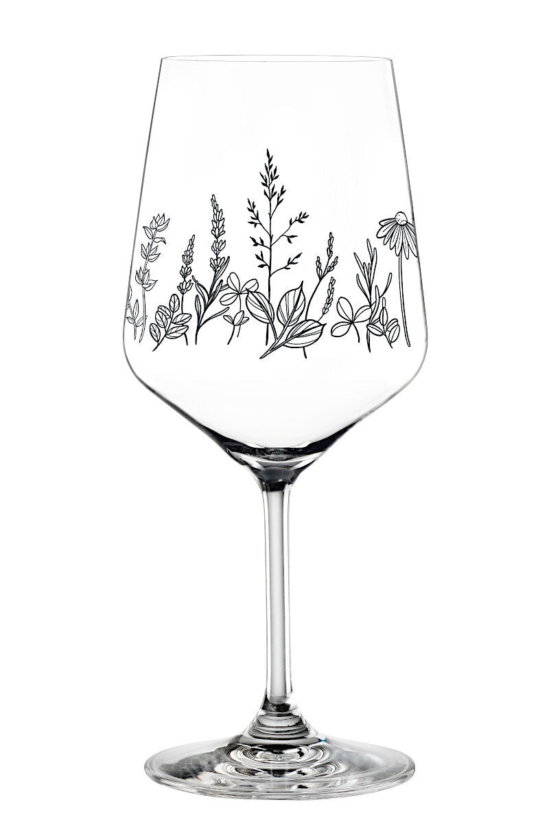 NACHTMANN 105723 TATTOO BOTANICAL BLACK Spritz/Wein Glas 2er Set – Bild 3
