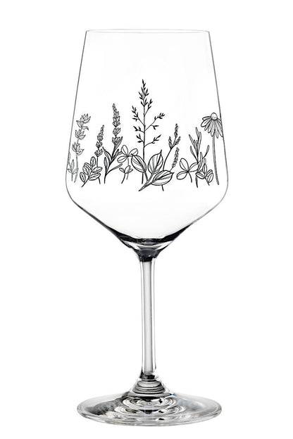 NACHTMANN 105723 TATTOO BOTANICAL BLACK Spritz/Wein Glas 2er Set – Bild 3
