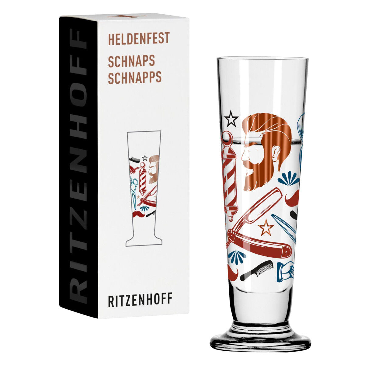 Ritzenhoff 1061011 Schnapsglas #11 HELDENFEST Rebecca Buss 2022