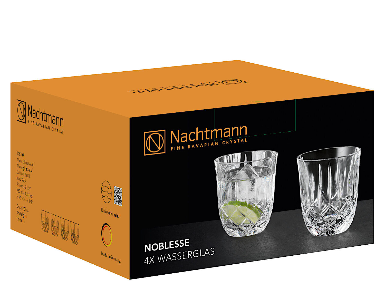 NACHTMANN 106707 NOBLESSE Wasserglas 4er Set – Bild 4