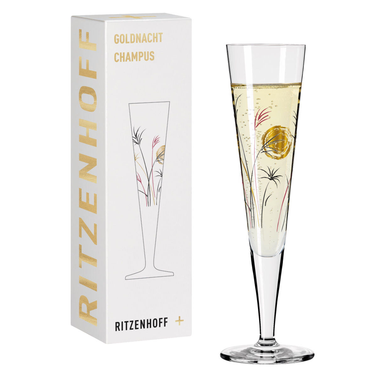 Ritzenhoff 1071013 Champagnerglas #13 GOLDNACHT Rachel Hoshino 2021