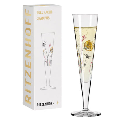 Ritzenhoff 1071013 Champagnerglas #13 GOLDNACHT Rachel Hoshino 2021