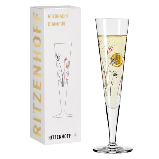 Ritzenhoff 1071013 Champagnerglas #13 GOLDNACHT Rachel Hoshino 2021