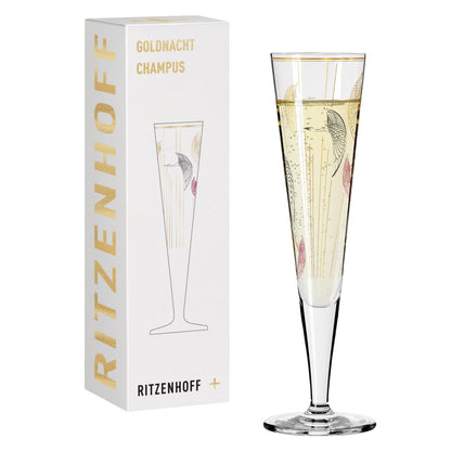 Ritzenhoff 1071018 Champagnerglas #18 GOLDNACHT Concetta Lorenzo 2021
