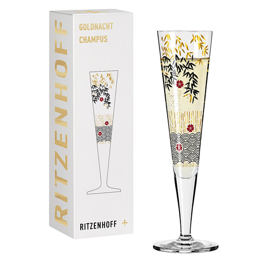 Ritzenhoff 1071019 Champagnerglas #19 GOLDNACHT Kathrin Stockebrand 2022
