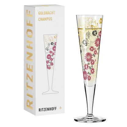 Ritzenhoff 1071024 Champagnerglas #24 GOLDNACHT Kathrin Stockebrand 2022